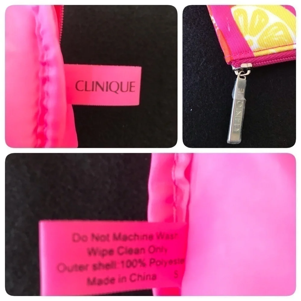 Clinique makeup bag 🍊 🍋